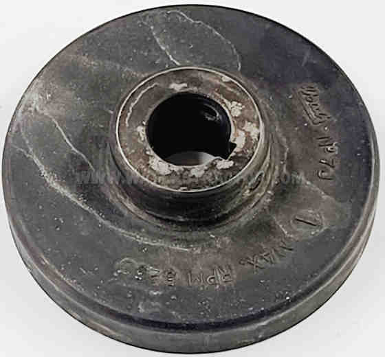 Pto Sleeve Coupling Flange, 1" Bore