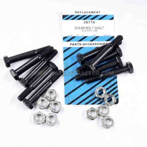 Mower Sherbolt And Nut Kit, Count OF 10