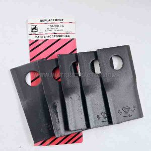 Mower Blade, Disc Mower, Lh, 5 Count