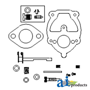 Carburetors & Kits Carburetor Kit, IH Complete