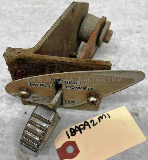 Massey Ferguson Lever, Multi-power Shift Control Assy