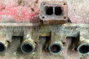 John Deere Manifold, Exhaust