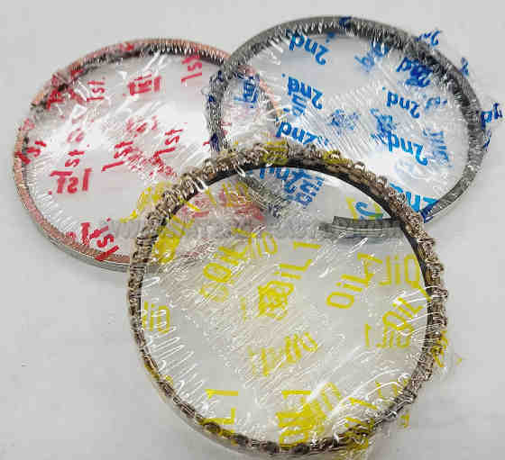 Forklift Piston Ring Set, 4 Cyl - .50MM (.020")