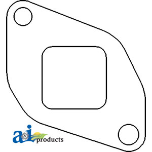 Case IH Internationa Gasket, Exhaust Manifold